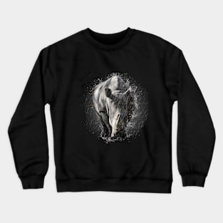 Rhinoceros Animal Wildlife Jungle Nature Free Adventure Discovery Crewneck Sweatshirt